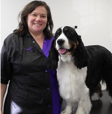 Christine Baker with Bruce Springersteen, Dental Care for Pets in Meredith, NH